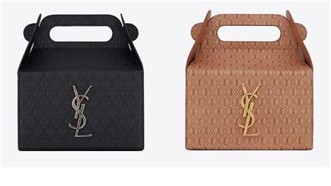 packaging ysl bag box|ysl take away box.